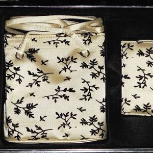 Vintage Set 2 Pc Purse Double Straps & Wallet